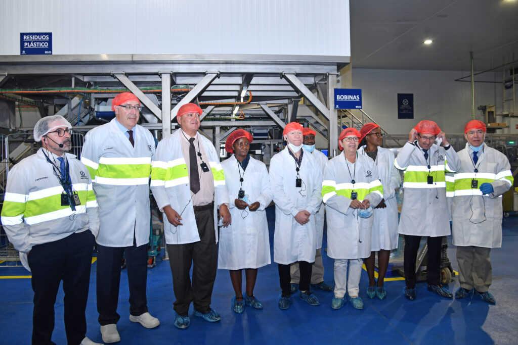 The Namibian Minister of Fisheries and Marine Resources visits Iberconsa.